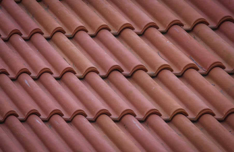 Roof shingles in perfect condition.