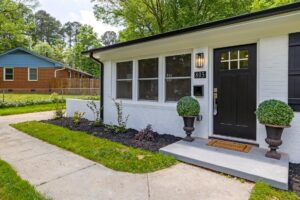 An image of the front exterior of a home