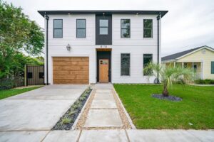An image of a home in a suburban area    