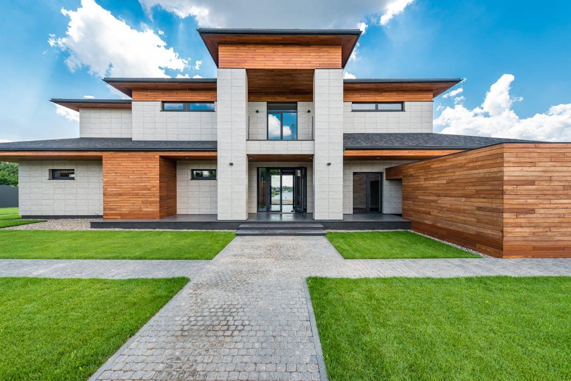 An image of a contemporary villa  